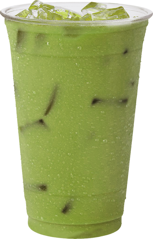 Iced Milk Tea in Plastic Cup
